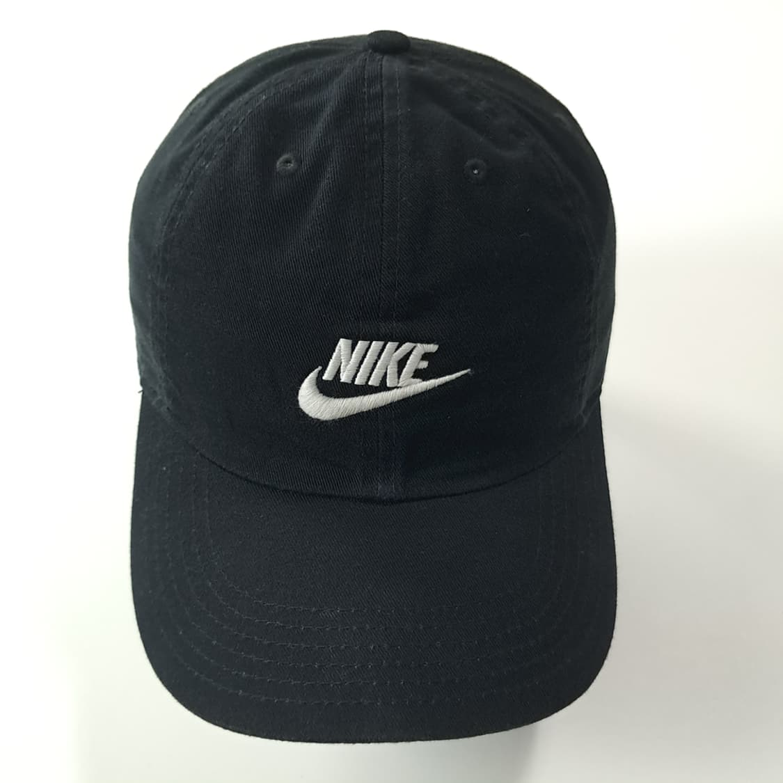 나이키 헤리티지 86 블랙 워시드 코튼 볼캡 P2117 상품이미지3