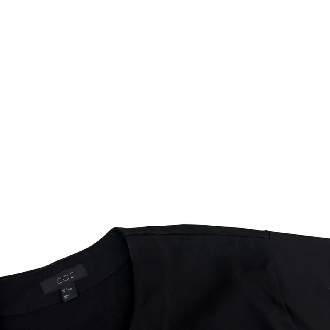 코스 블랙 코튼 반팔 셔츠 상품이미지3