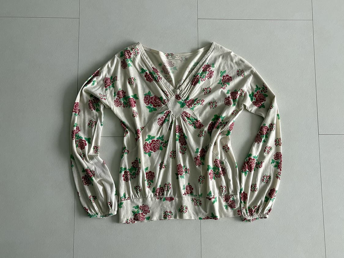 rose floral top 상품이미지4