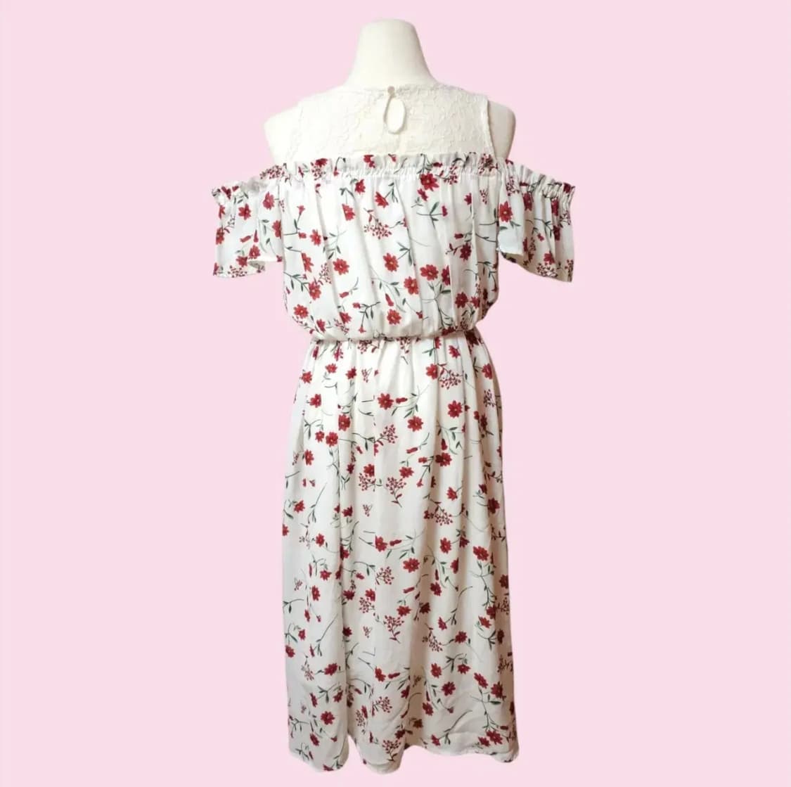 일본빈티지 오프숄더 롱원피스  상품이미지5