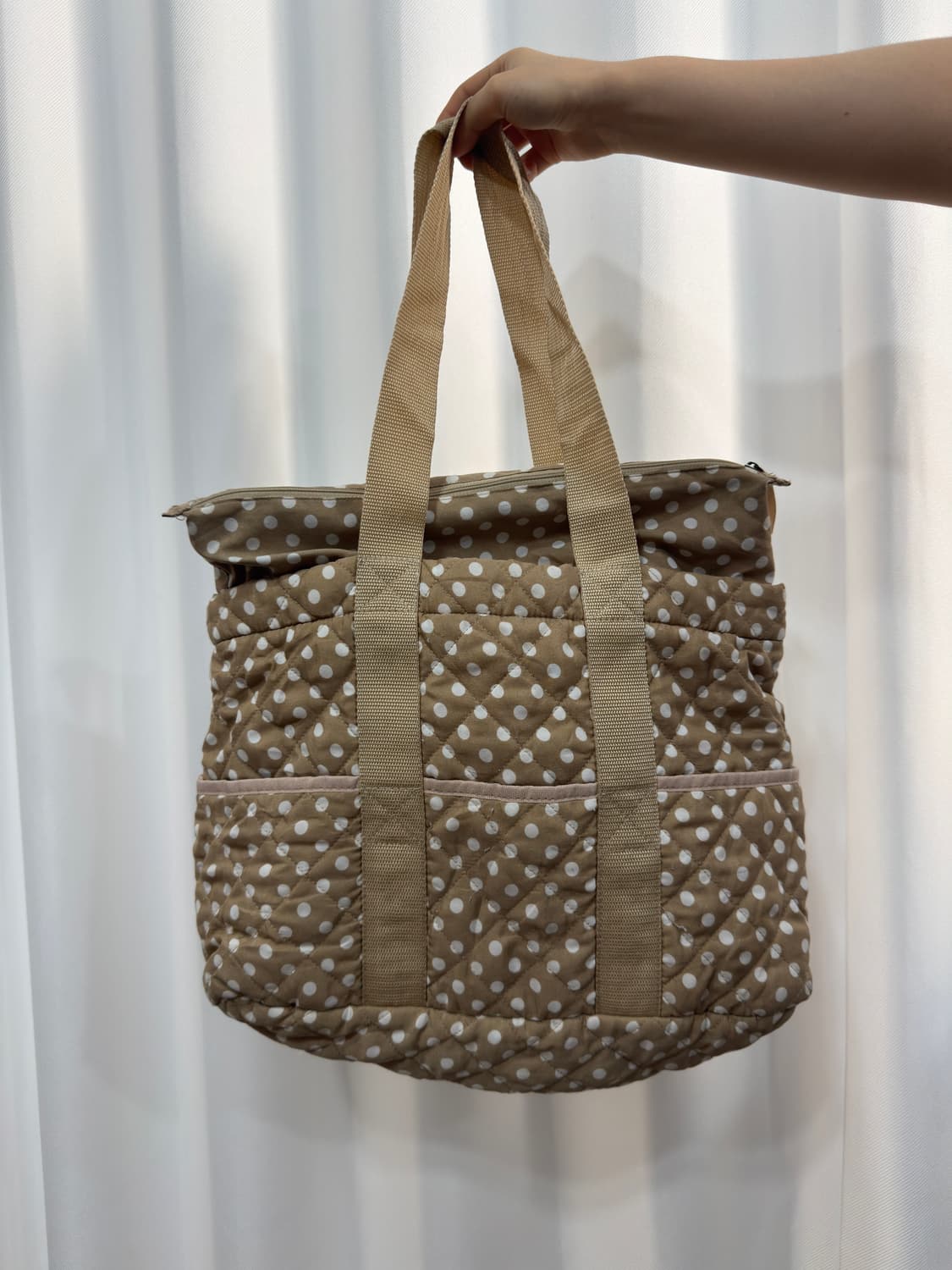 beige dot bag 상품이미지2