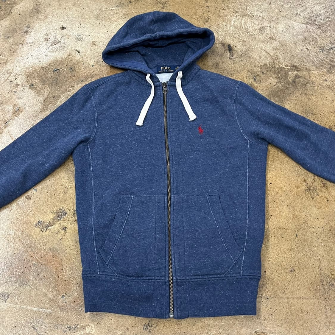 폴로 랄프로렌 데님st 블루 후드집업  상품이미지3