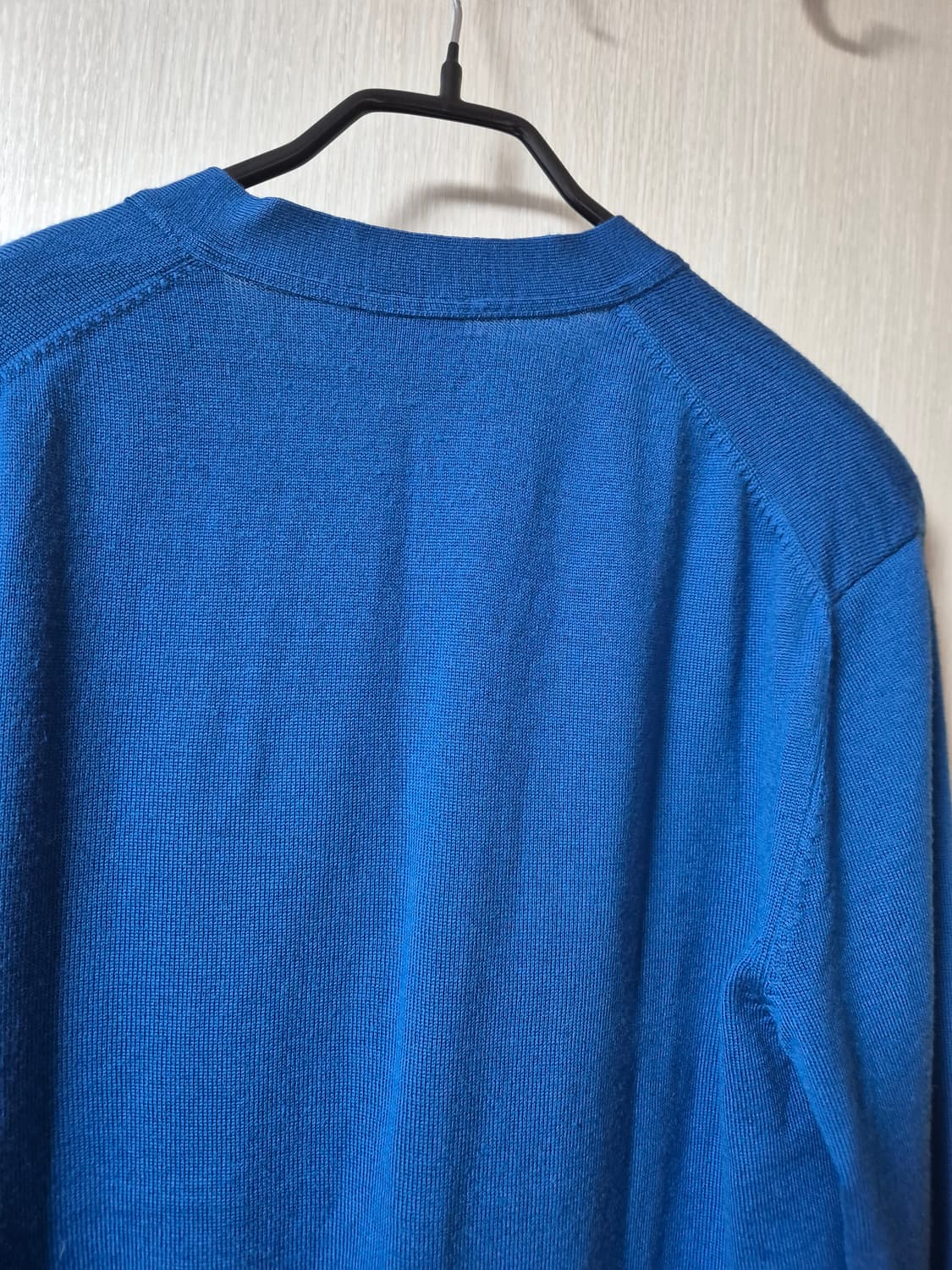 라코스테 브이넥  니트 가디건 남성 100 울가디건 상품이미지4