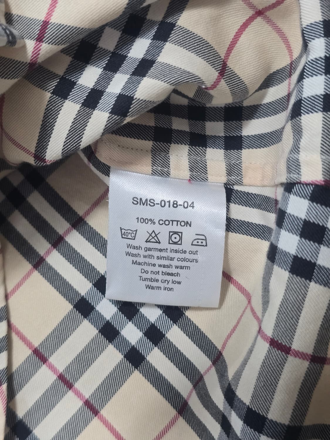 burberry 버버리 노바체크 반팔 셔츠 상품이미지6