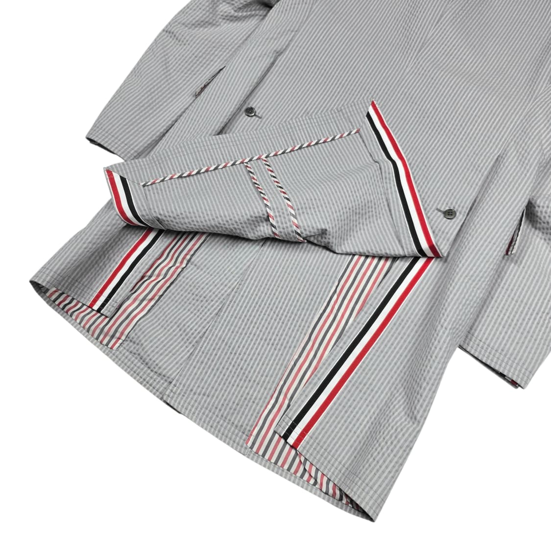 톰브라운 시어서커 오버코트 상품이미지4