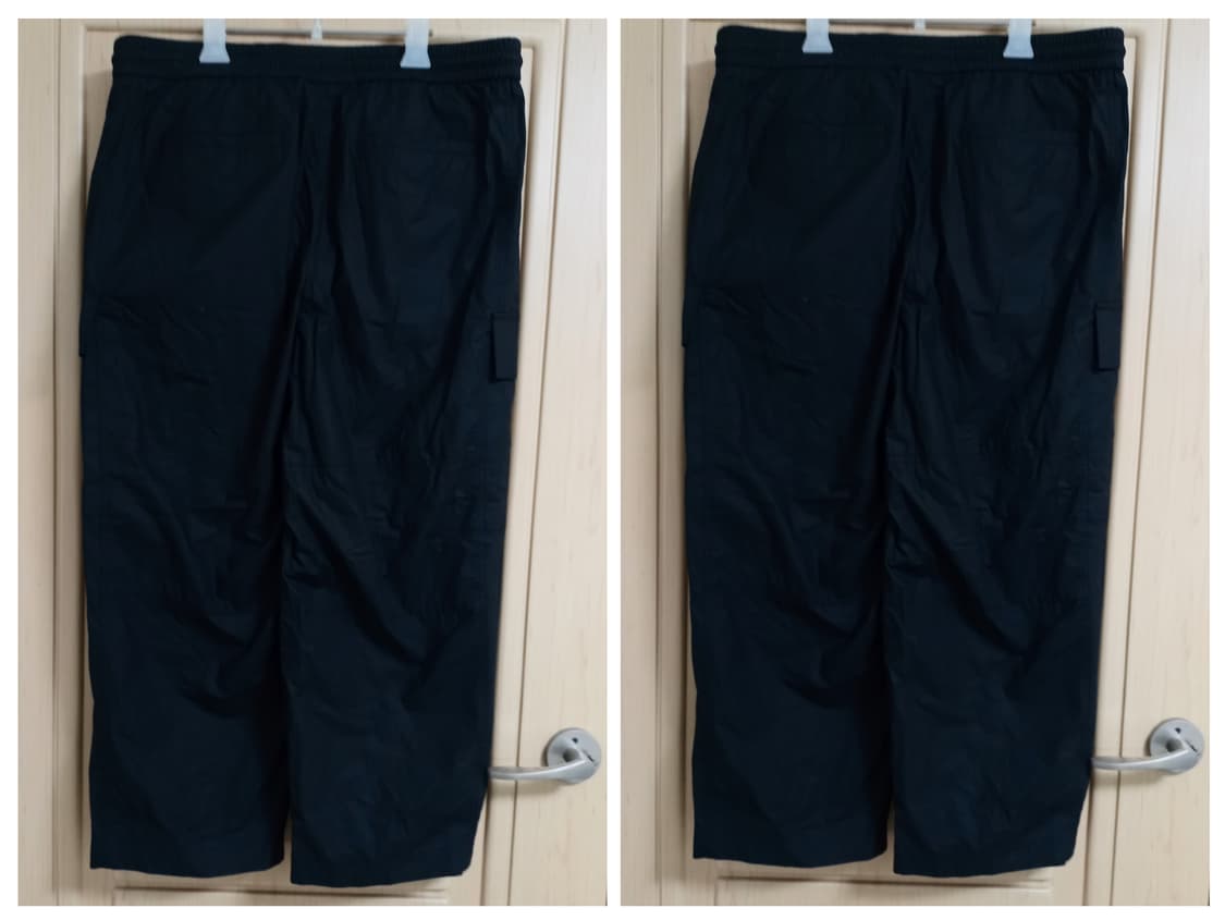 새제품 준지 Junn.J 블랙 카고 바지 52 상품이미지1