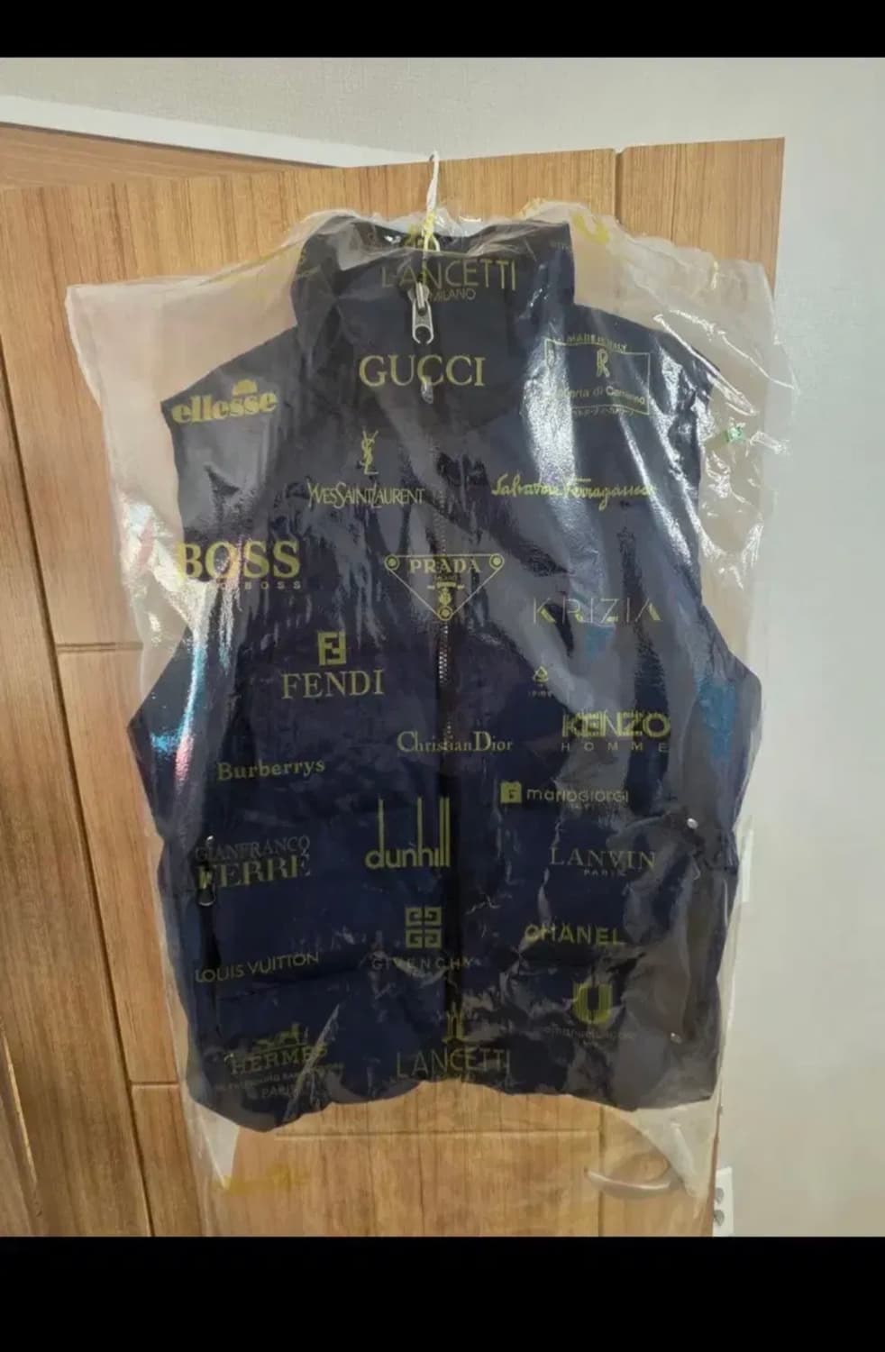 폴로 조끼 패딩 네이비 상품이미지4