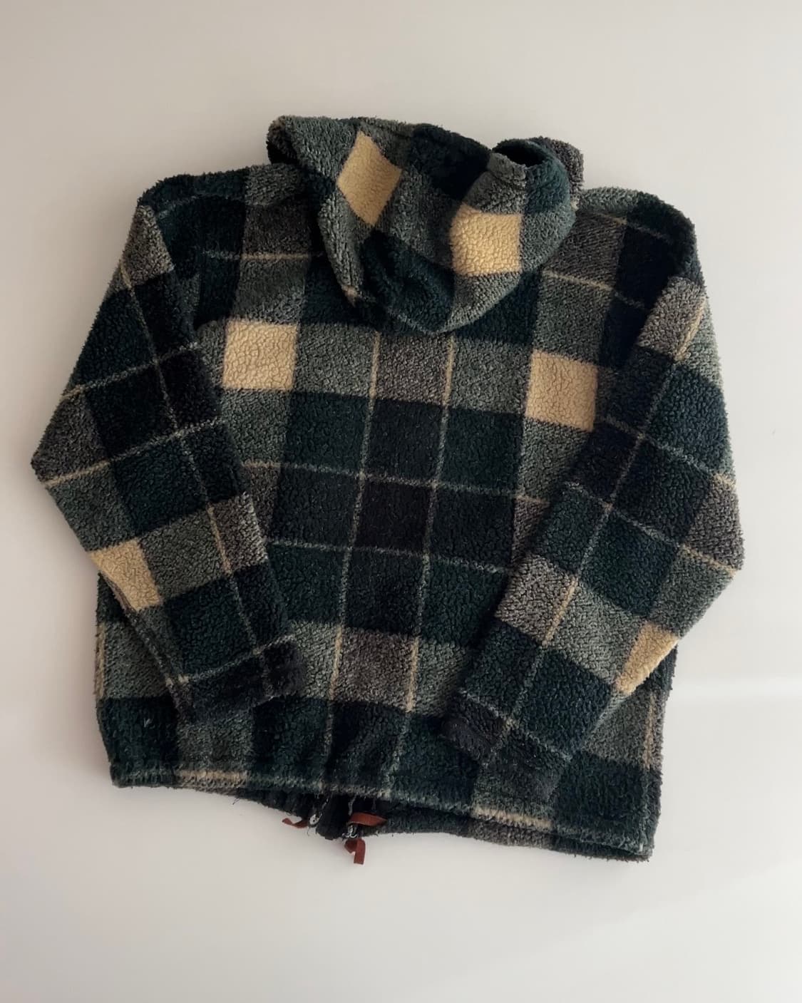 폴로 스포츠 체크 후드 플리스 집업 자켓 100 상품이미지6