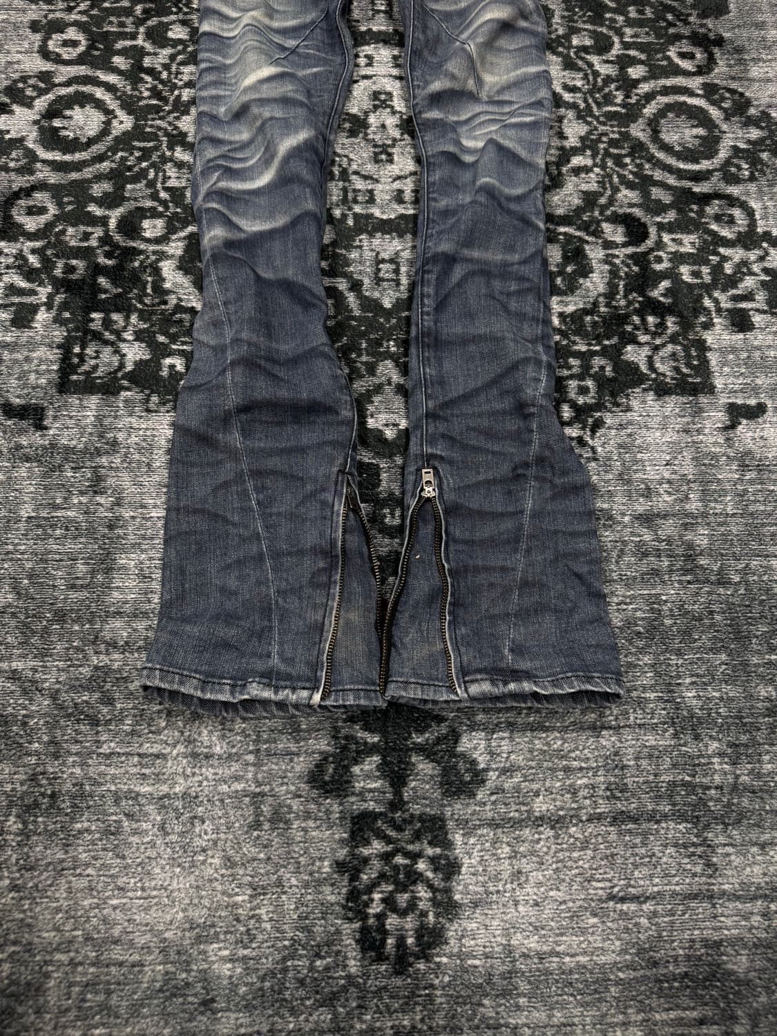 Johnny wolf shark blue whisker slim deni 상품이미지5