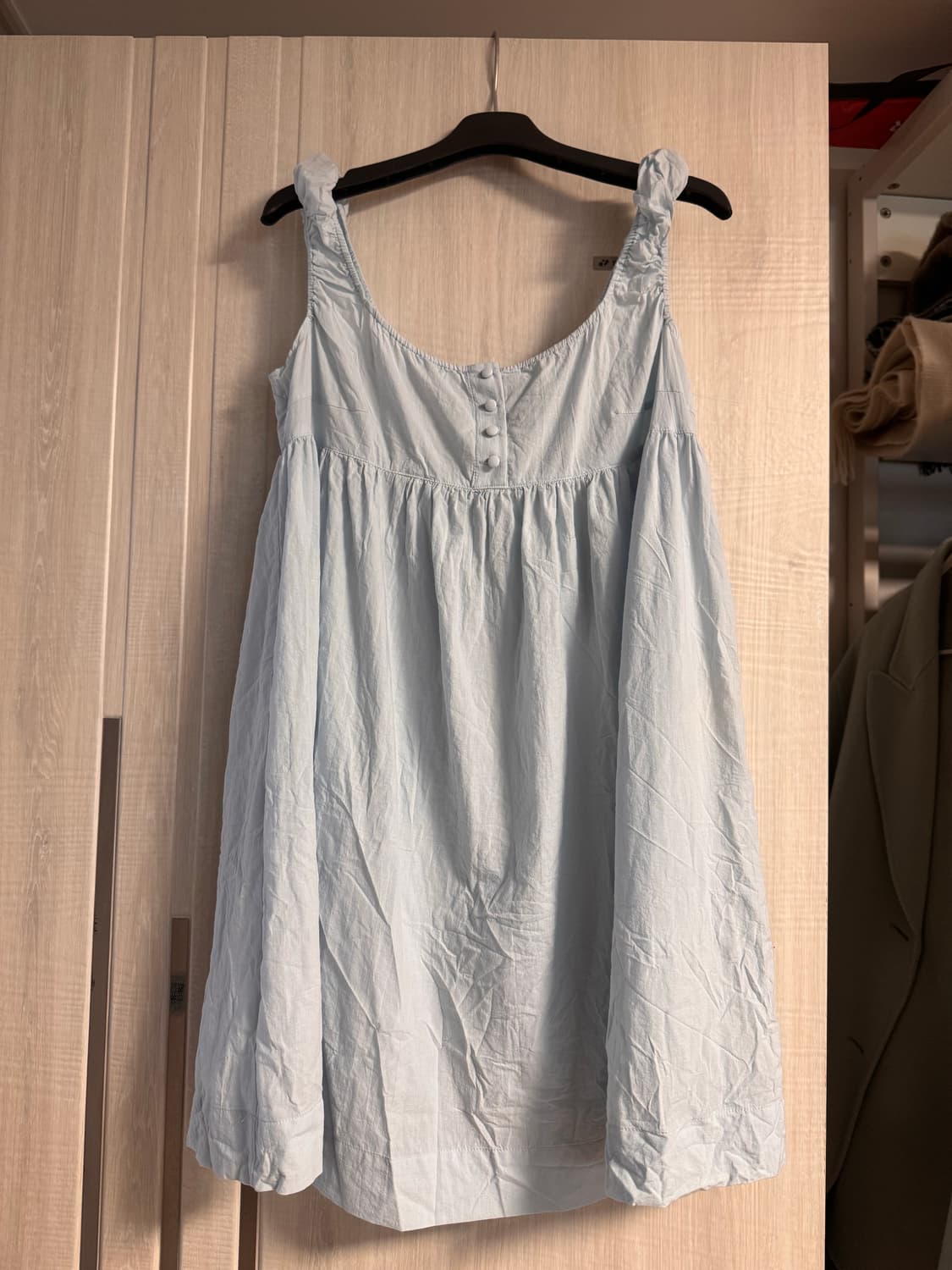 오버듀플레어 베이비돌 원피스 블루 팝니다 상품이미지2