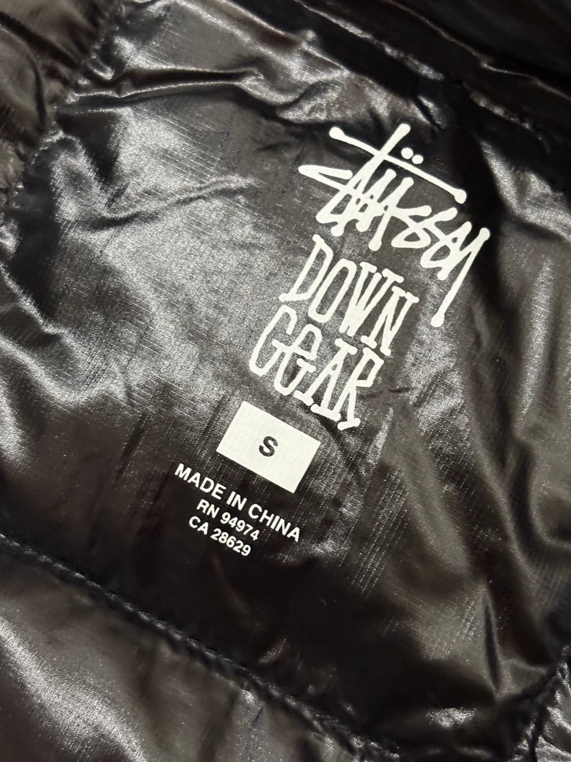 스투시 미드웨이트 퍼퍼 블랙 S 상품이미지3