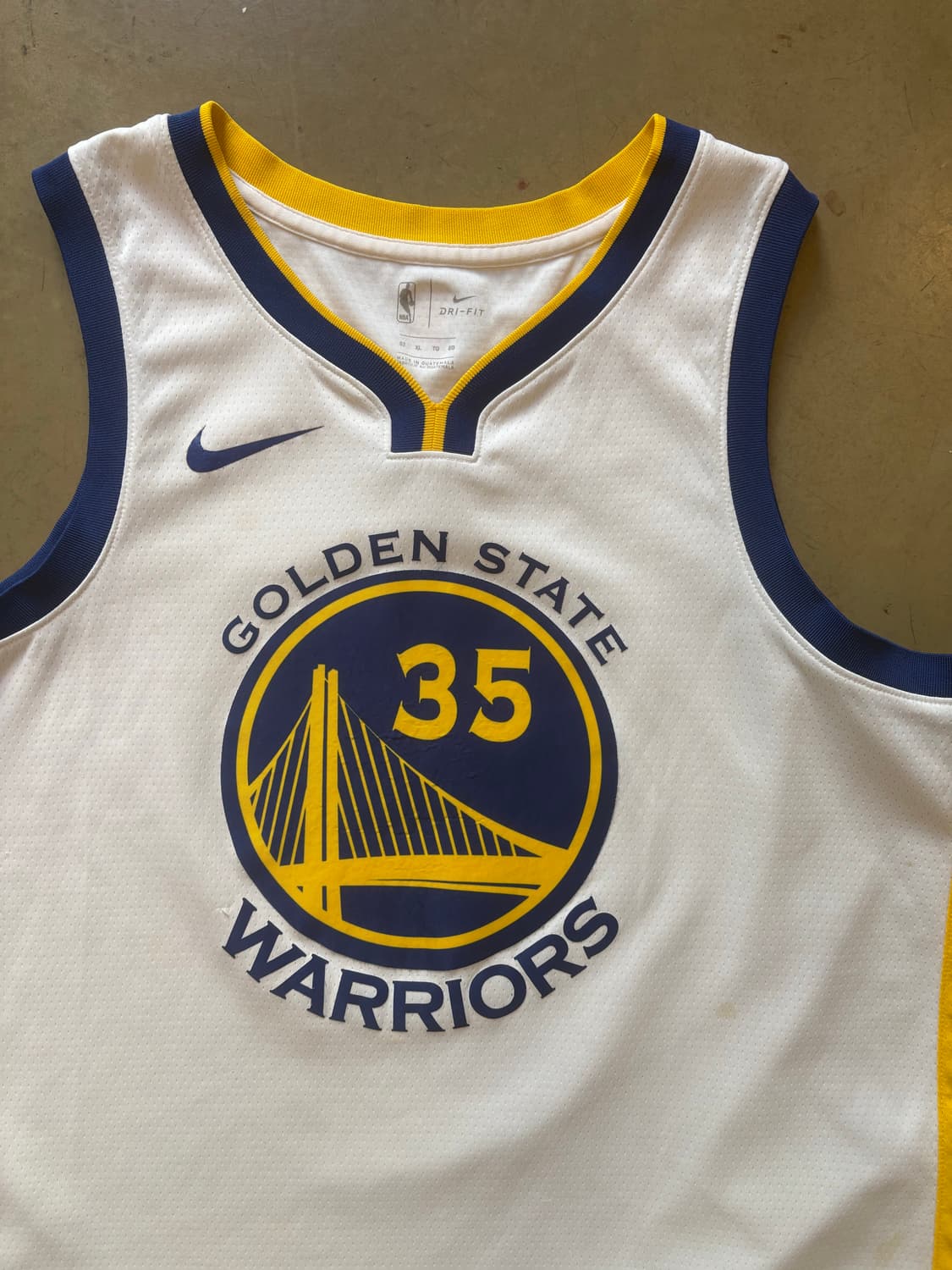 골든 스테이트 듀란트 유니폼 XL 상품이미지3