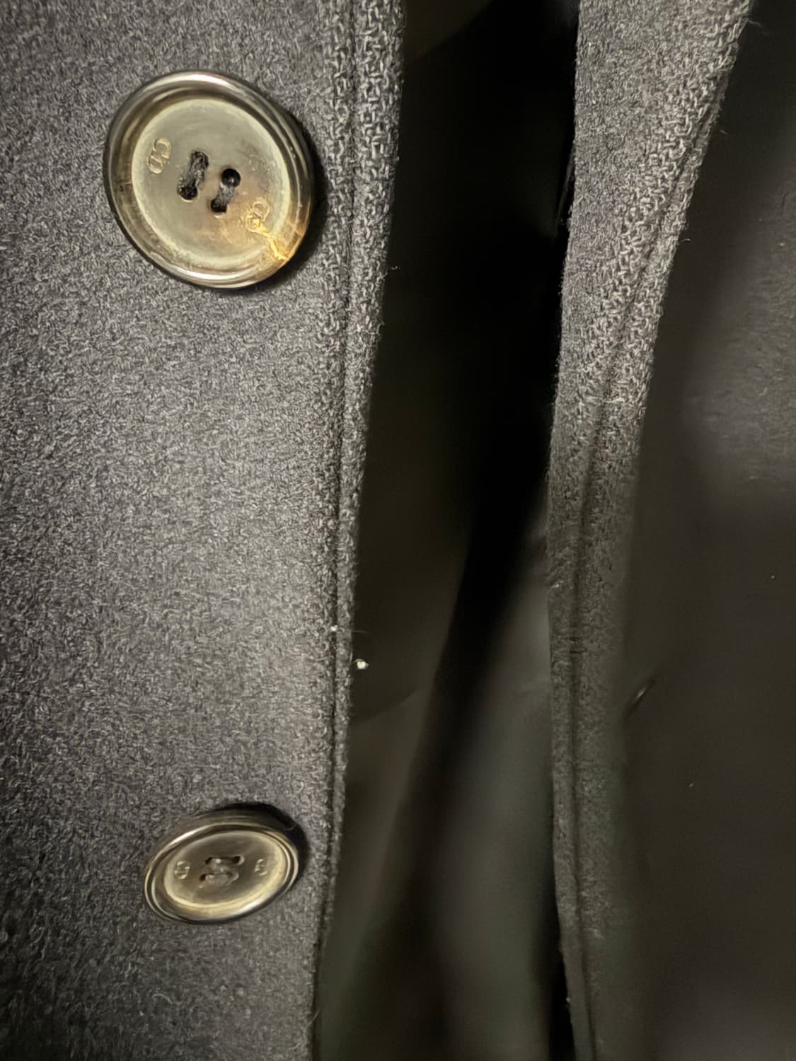 [에디 아카이브] 디올 옴므 05AW 런웨이 롱코트 (황금 48사이즈) 상품이미지2