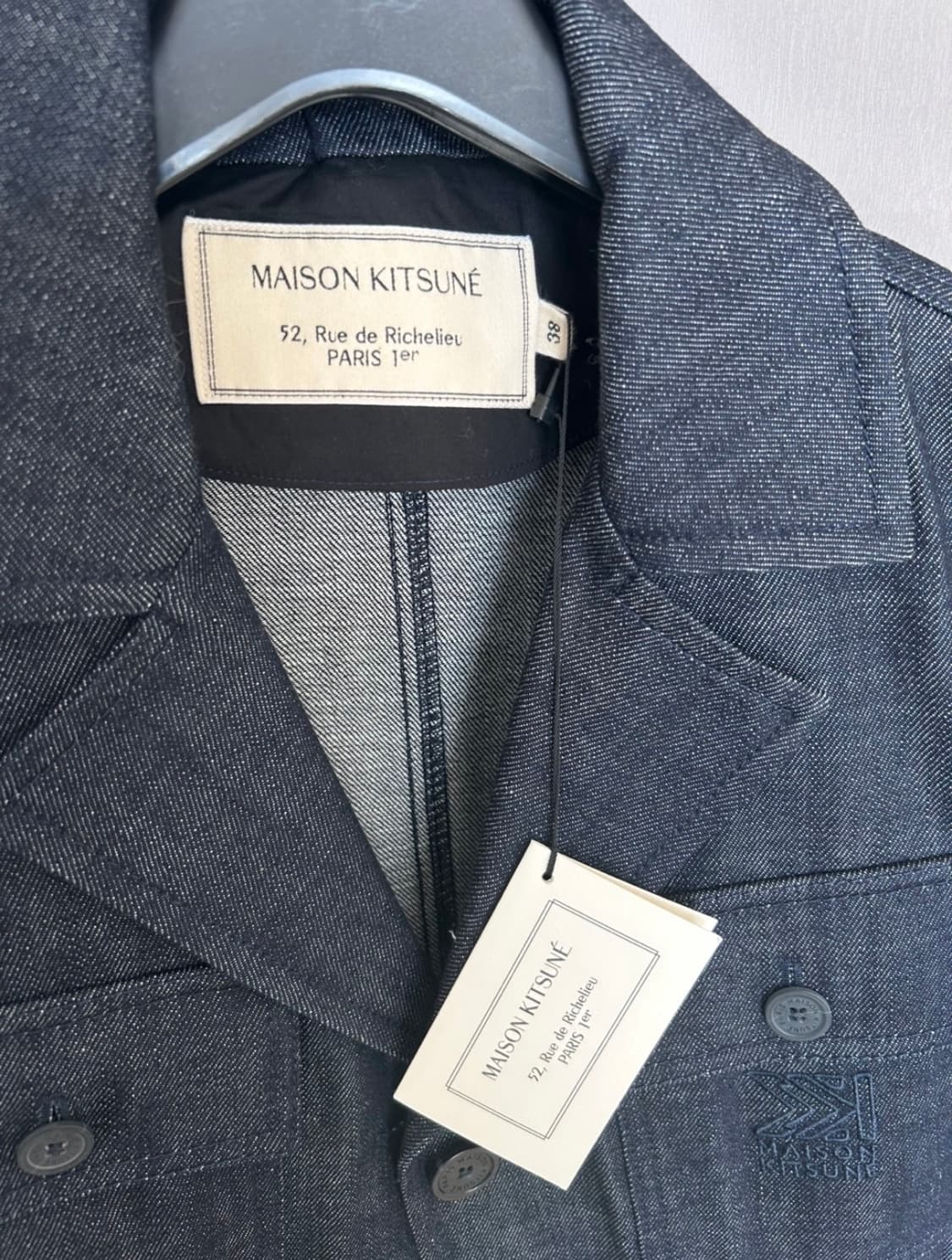 메종키츠네 데님 자켓 상품이미지2