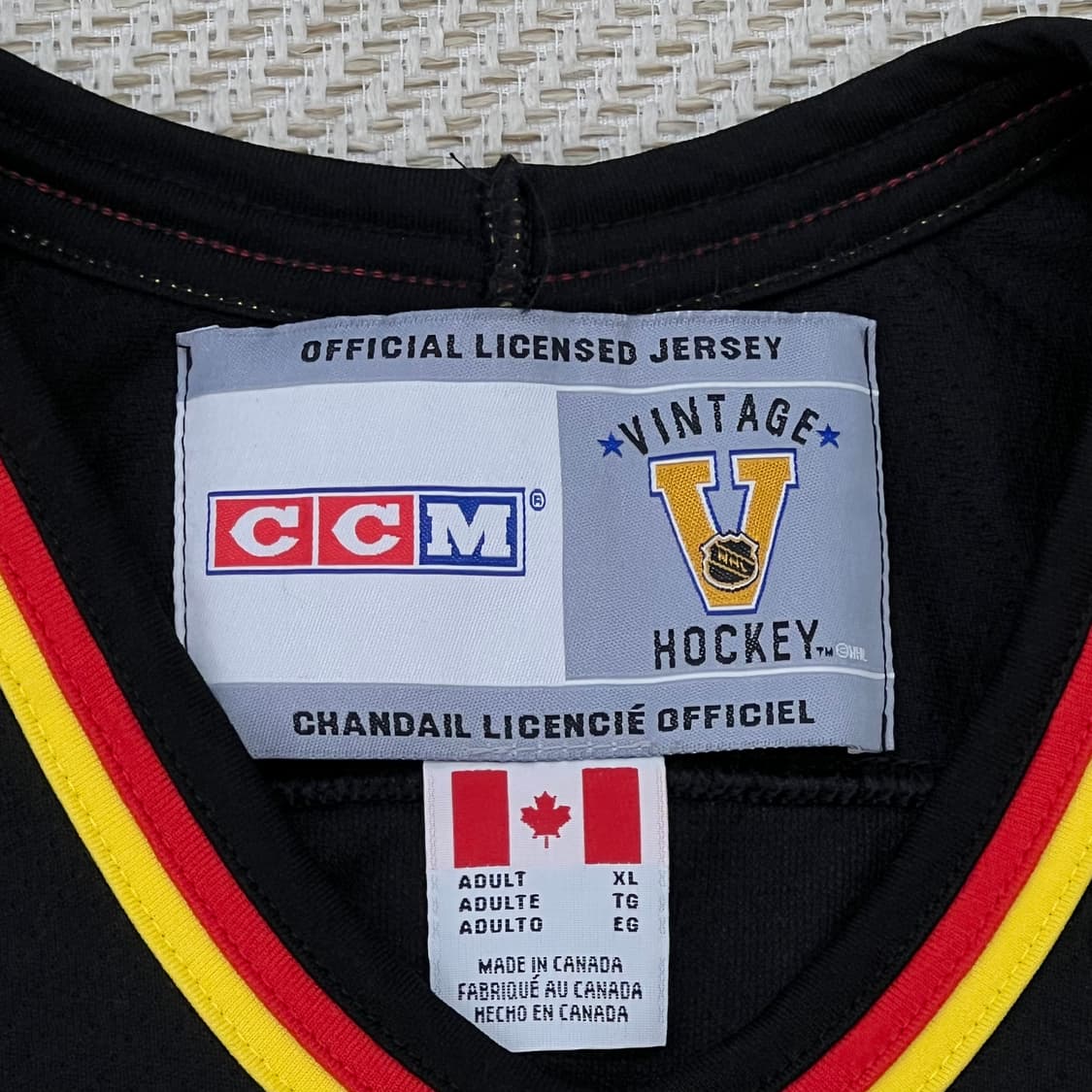 ccm 벤쿠버 캐넉스 하키져지 r3251 상품이미지6