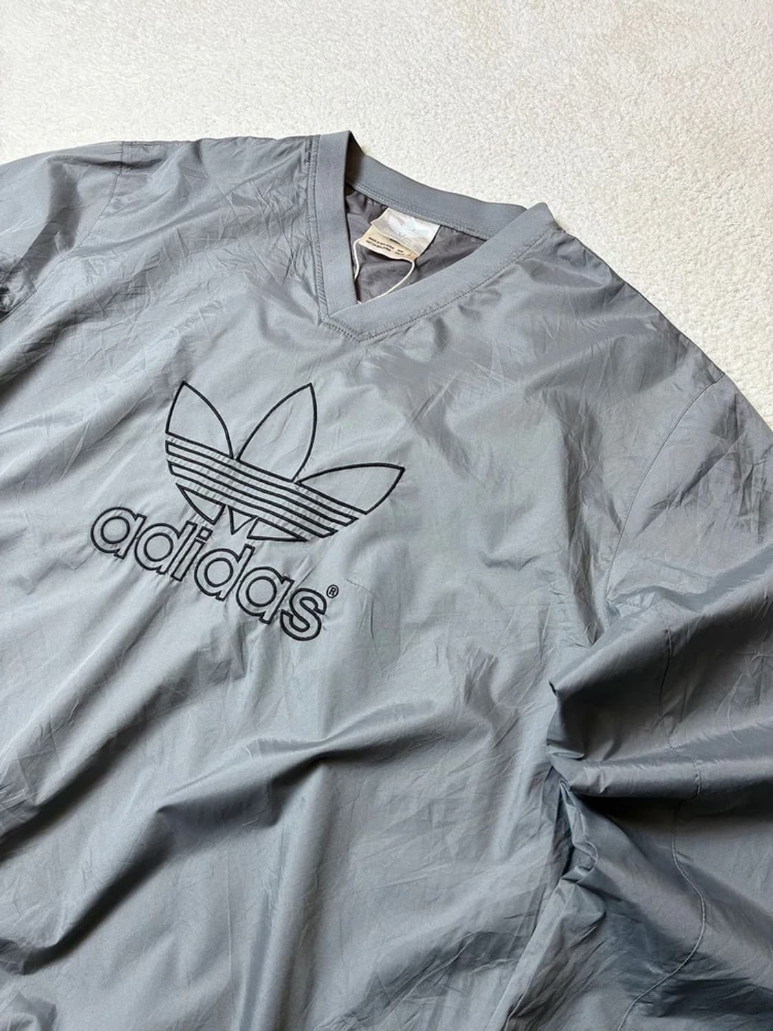 아디다스 90's 트레포일 자수로고 윈드 웜업 PN6438 상품이미지2