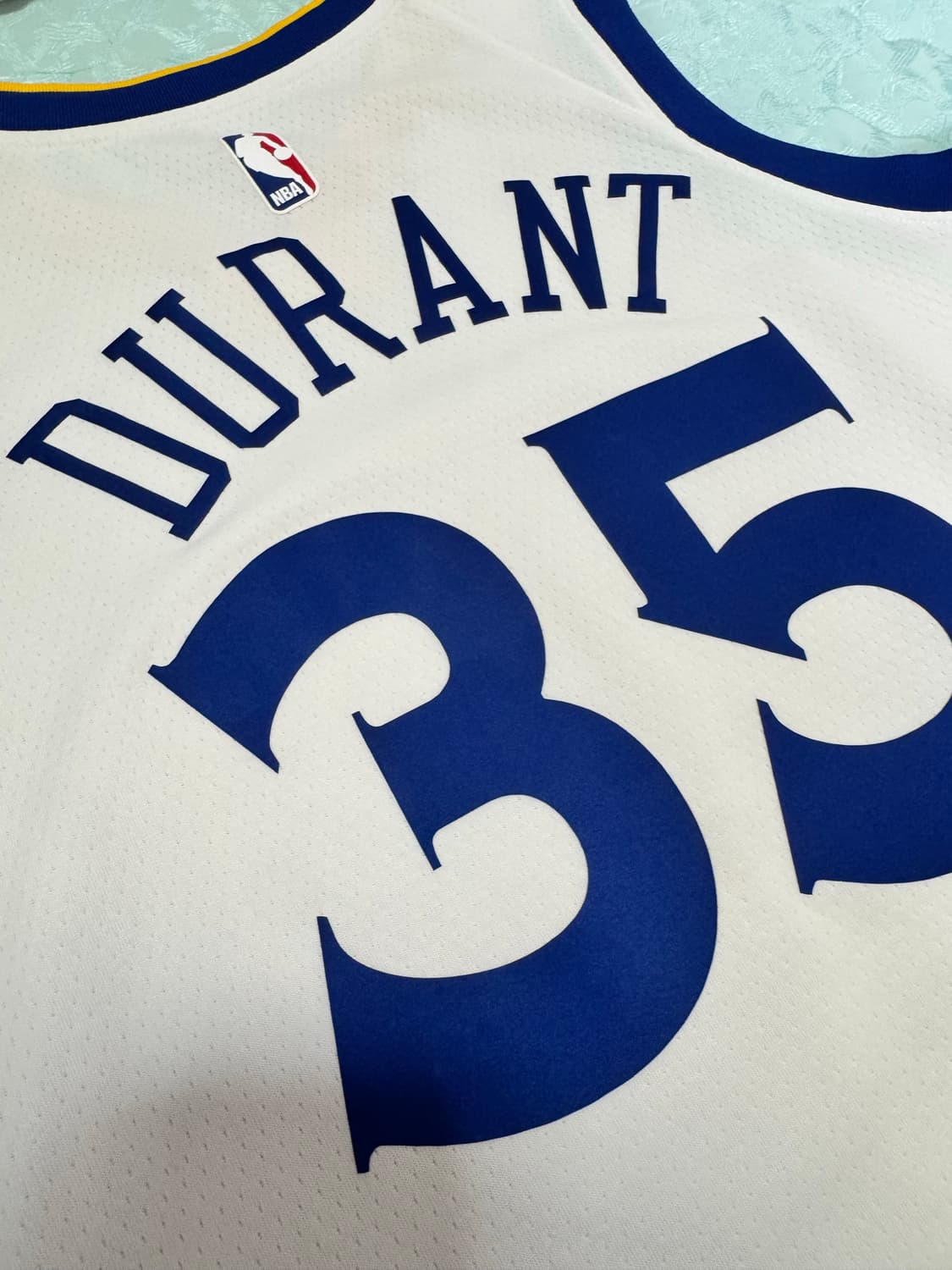 케빈 듀란트 골든스테이트 워리어스 정품 스윙맨 NBA 져지 - M 상품이미지2