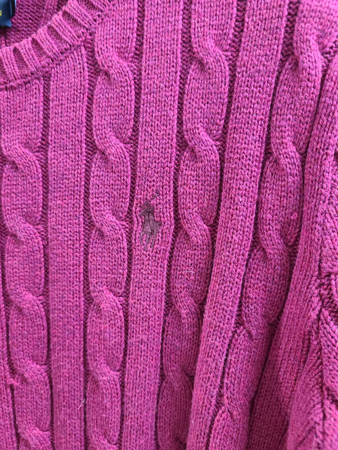 폴로랄프로렌 케이블 니트 상품이미지2