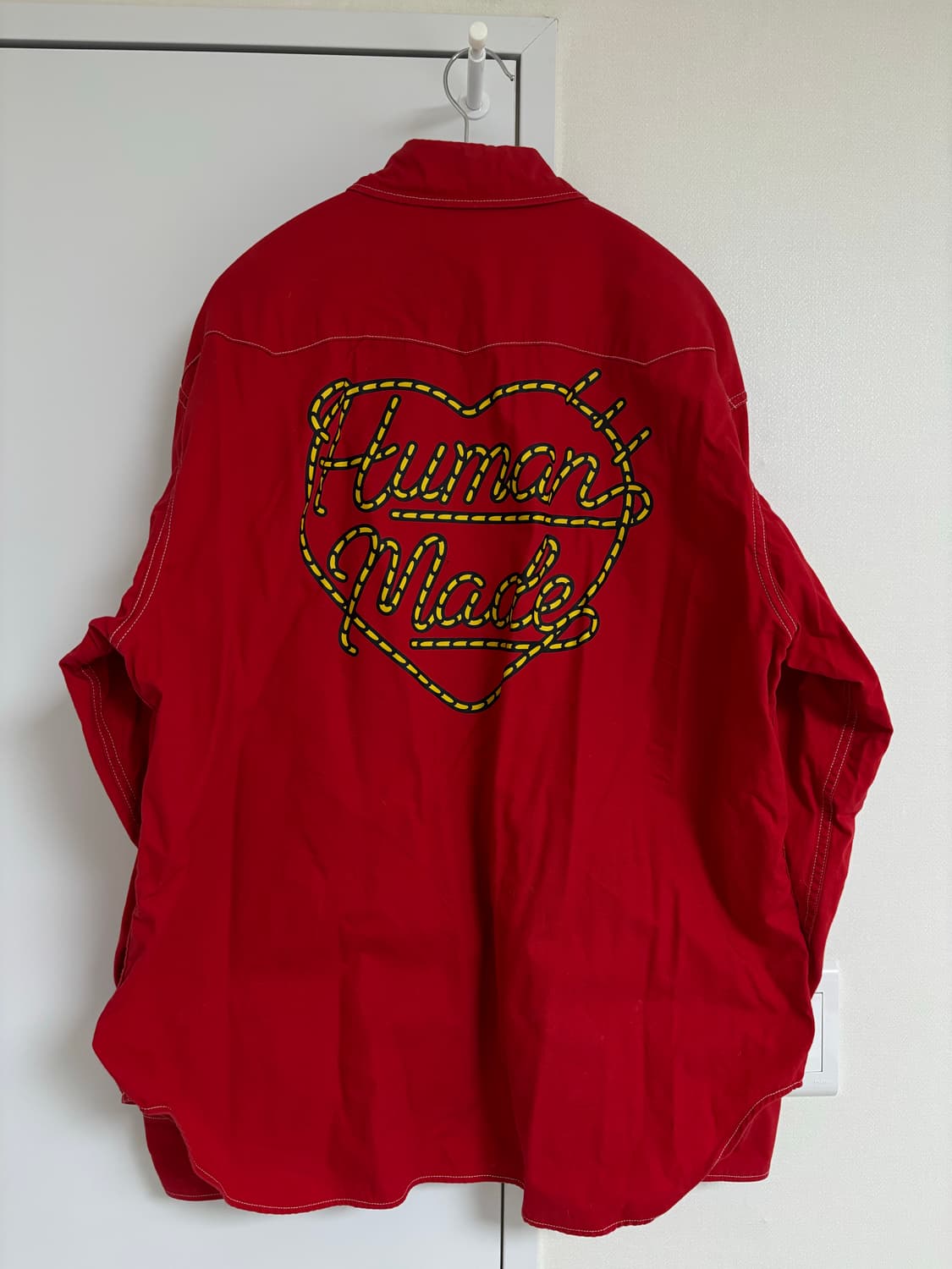 휴먼메이드 웨스턴 셔츠 레드 상품이미지10