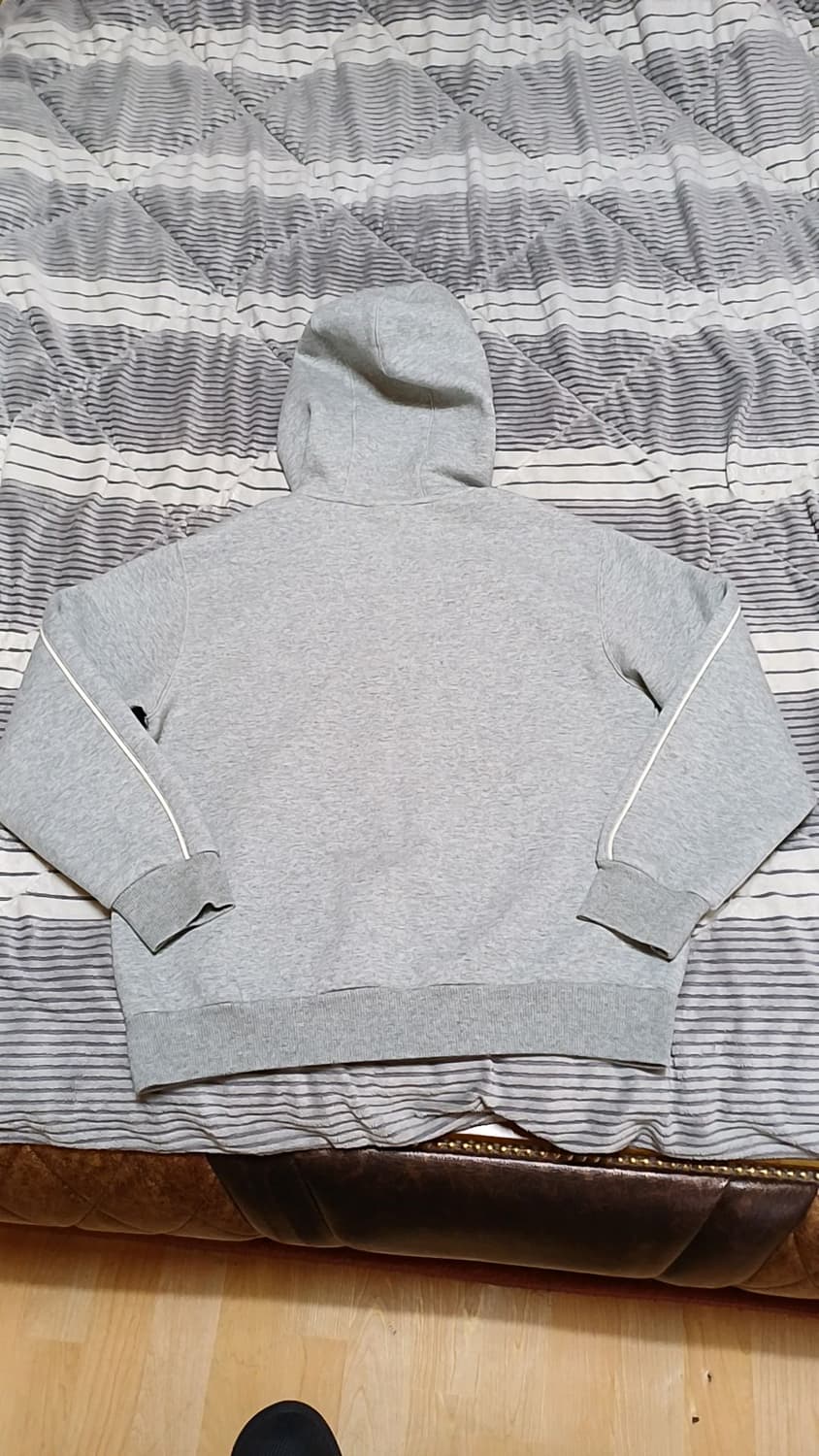 MLB 오버핏후드집업 90 여성55 가슴54 기장62 상품이미지4