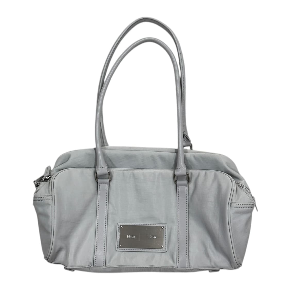 마뗑킴 스포티 토트백 가방 라이트 그레이 상품이미지1