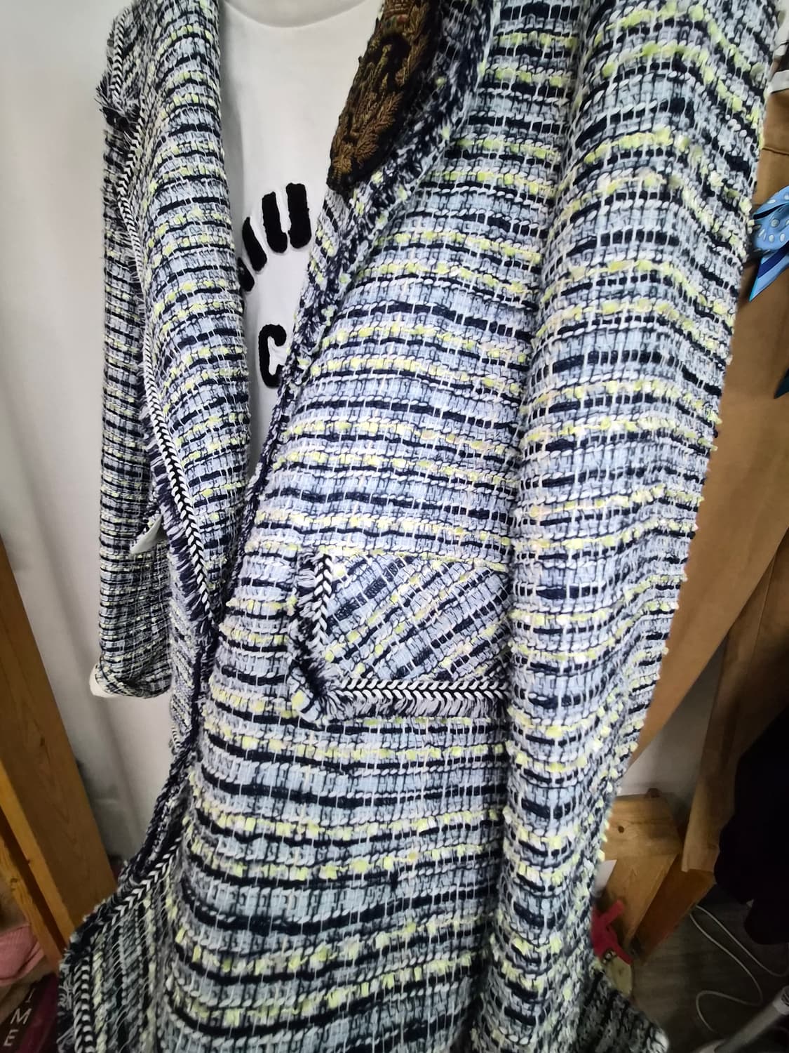 앳코너 쎄일러 트위드자켓 상품이미지5