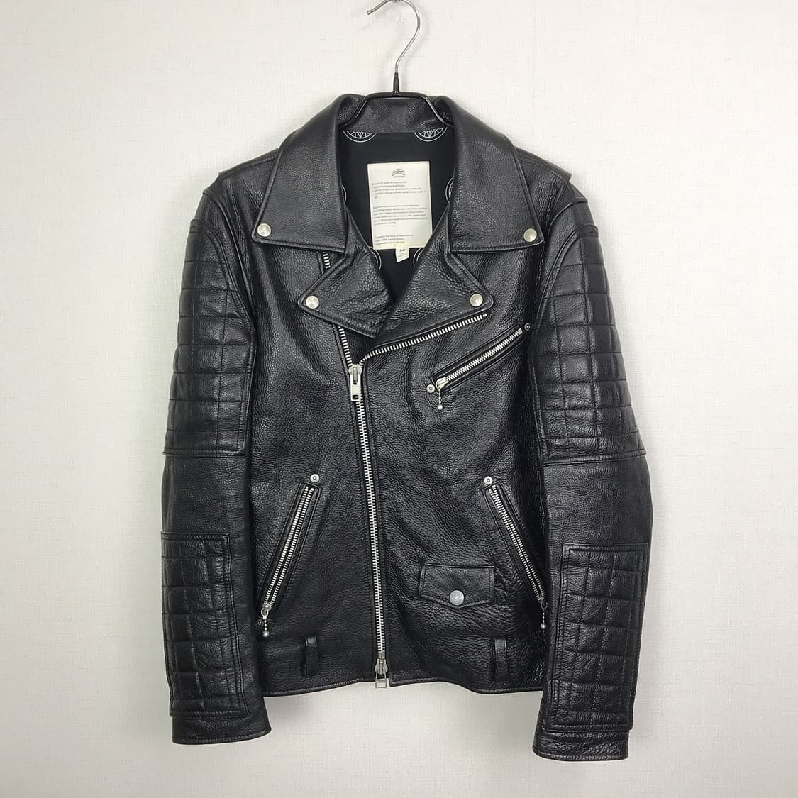 누드본즈 라이더 가죽 자켓 남성M (95) 상품이미지1