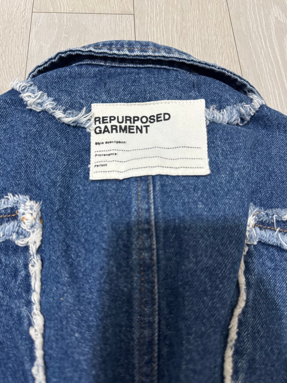 JS뉴욕 트라이벌 데님 자켓  상품이미지3