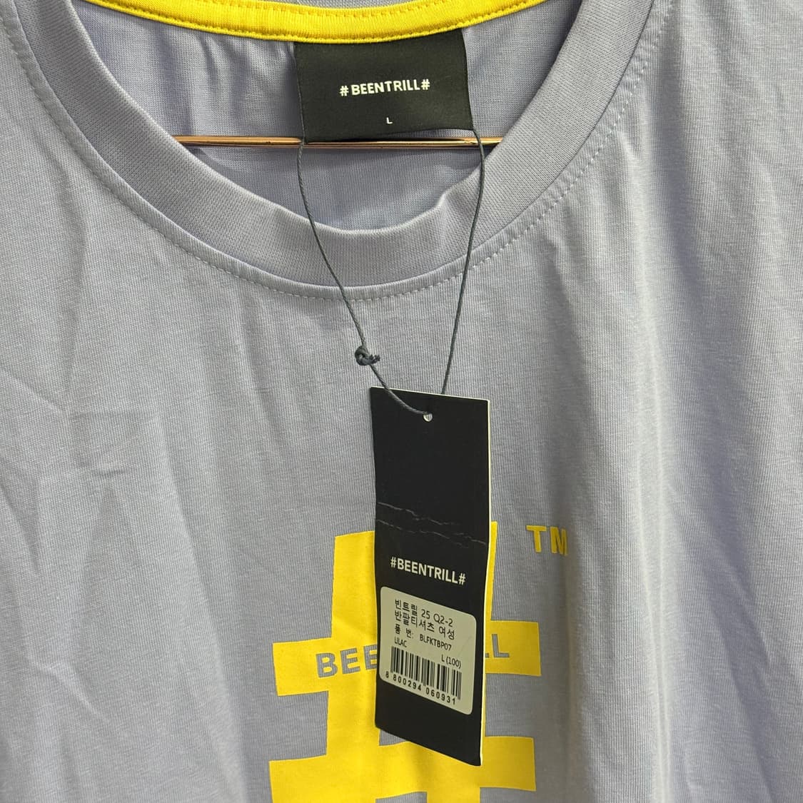 빈트릴(BEENTRILL) 반팔 티셔츠 (L) 상품이미지3