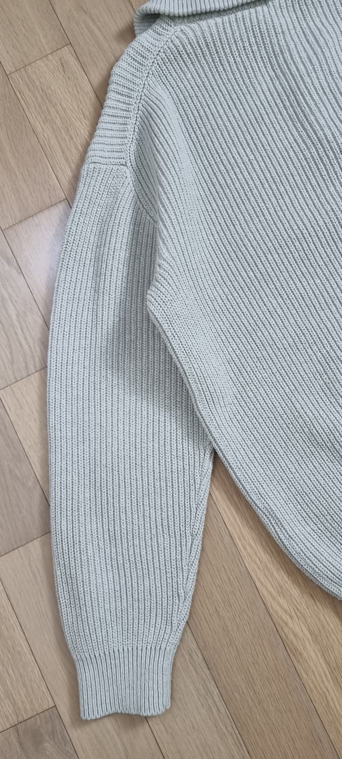 키뮤어 코튼 워셔블 반집업 니트 M _ 남성 상품이미지7