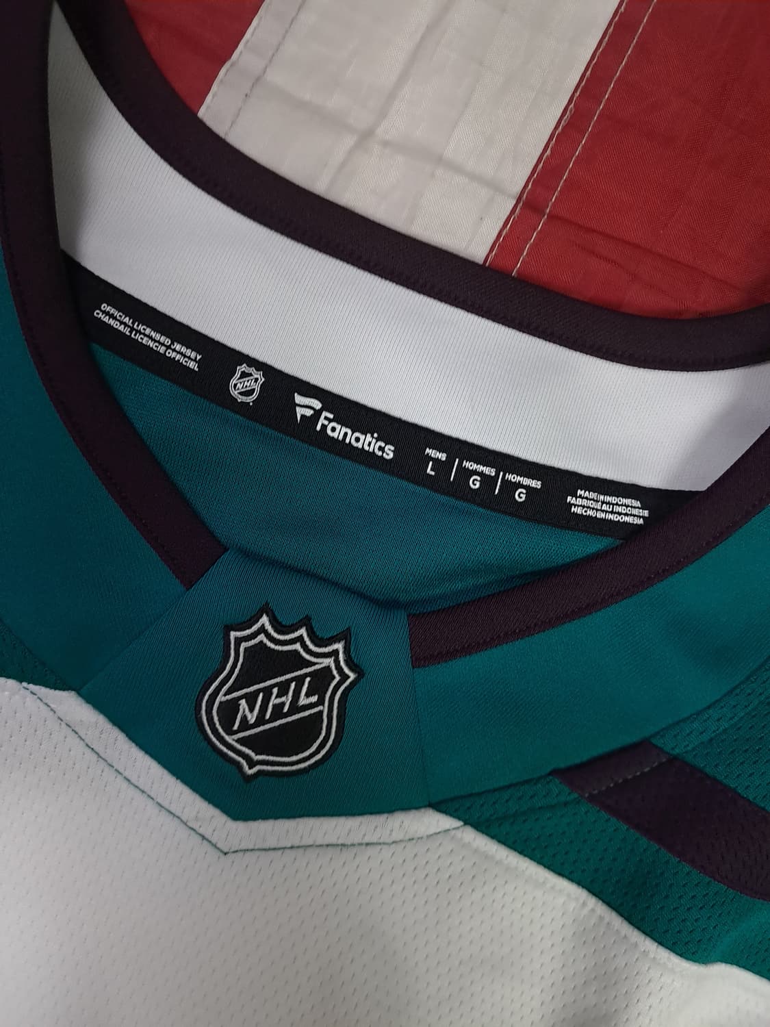 택새제품 오리지날 NHL X 파나틱스  하키져지 상품이미지3