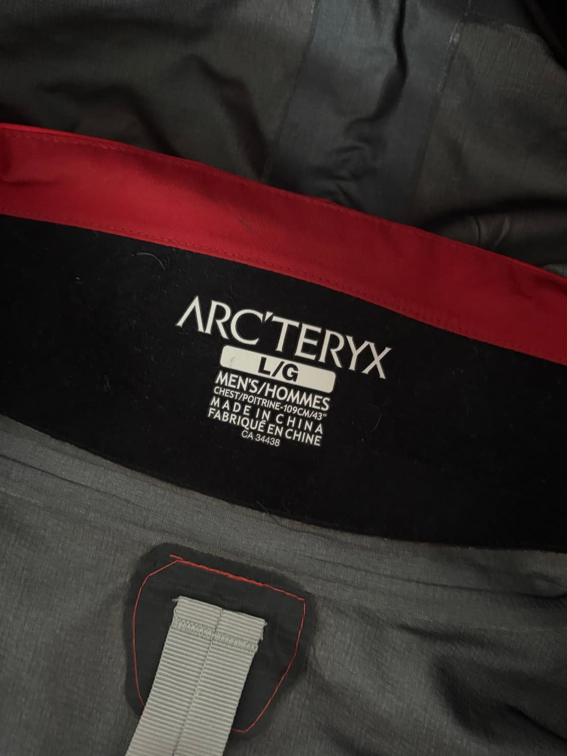 Arcteryx 아크테릭스 레드 베타 AR 고어텍스 자켓 상품이미지5
