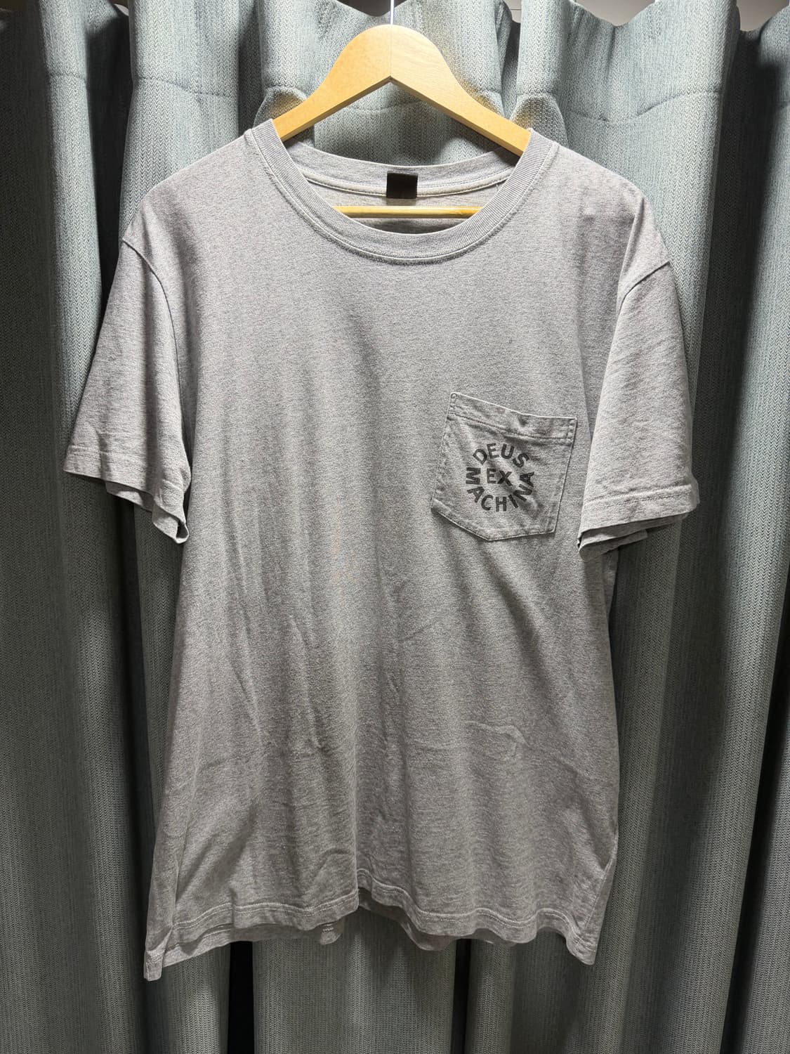 DEUS EX MACHINA 포켓 반팔티 그레이 XL 상품이미지1