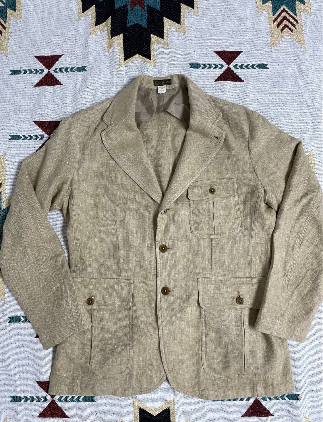 RRL 언컨스트럭티드 린넨 자켓(L) 상품이미지1