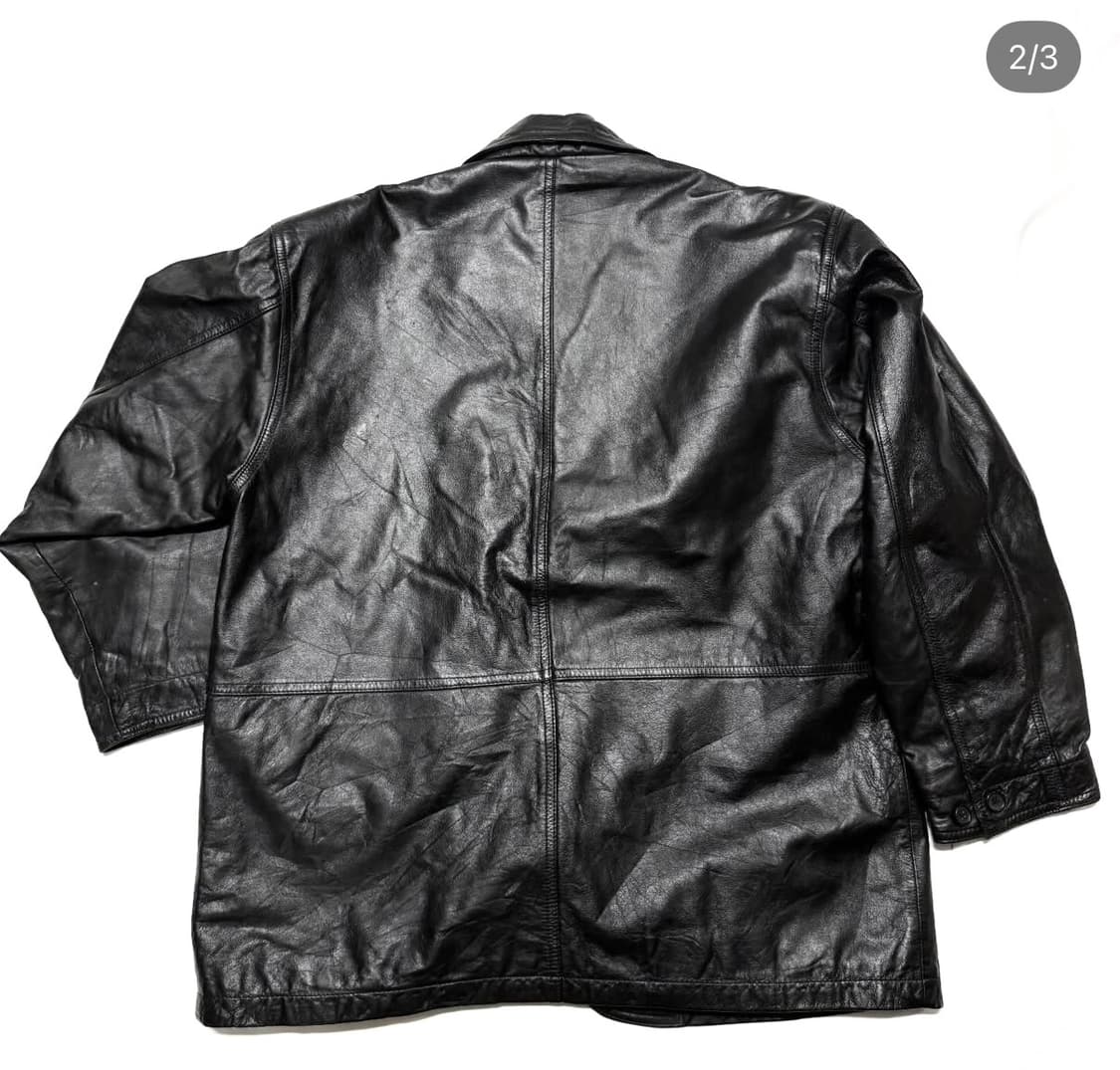 레더 코트 상품이미지2
