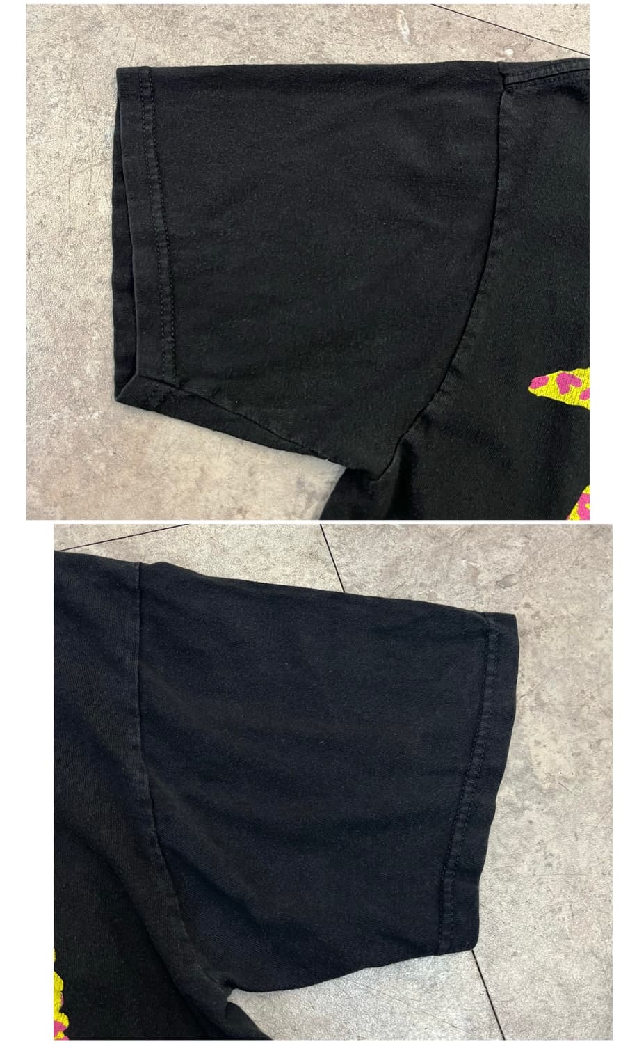 STUSSY × JOHN YATES 반팔티 블랙 M  #csz3829 상품이미지6