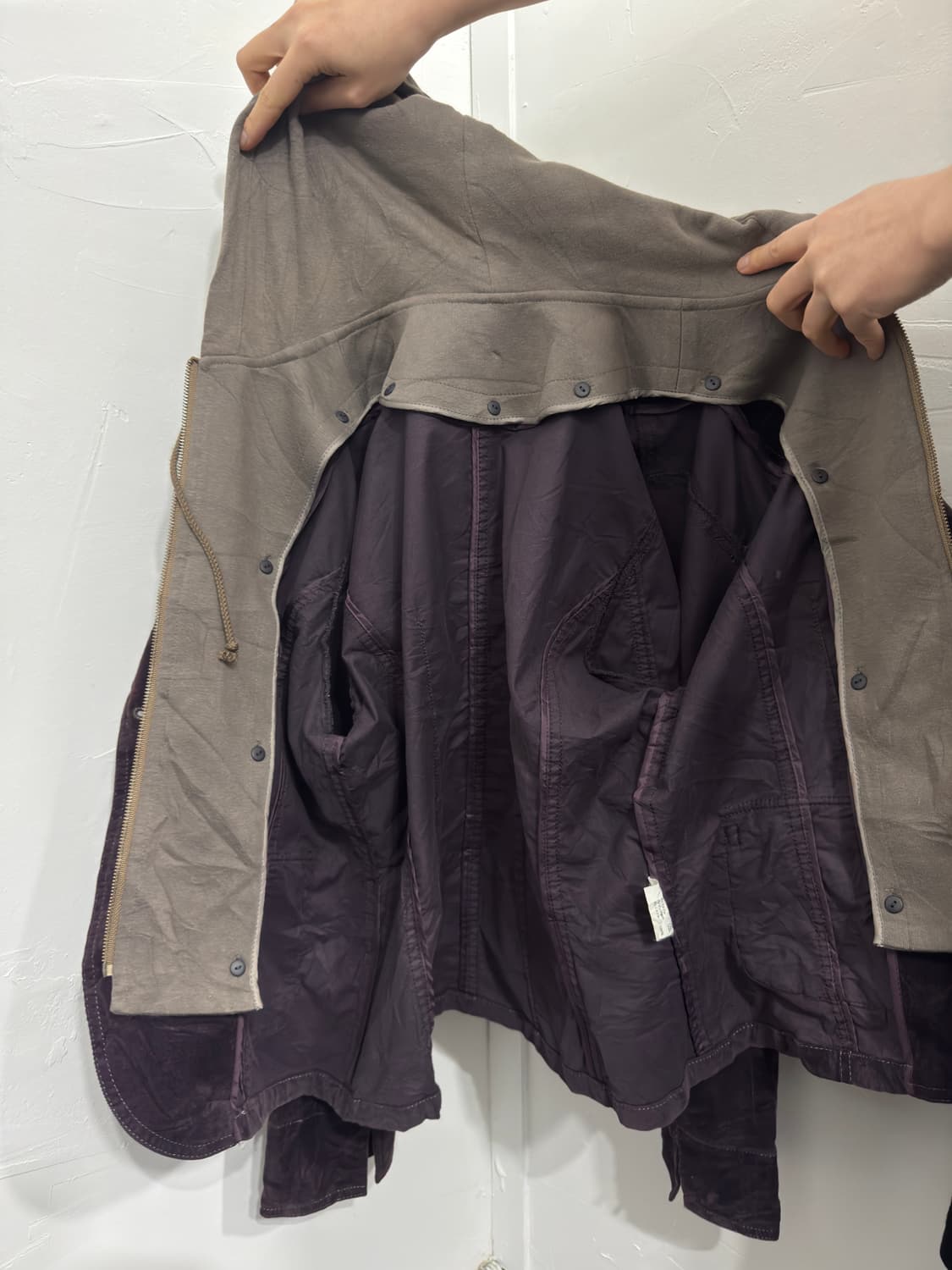 layered corduroy jacket 상품이미지5