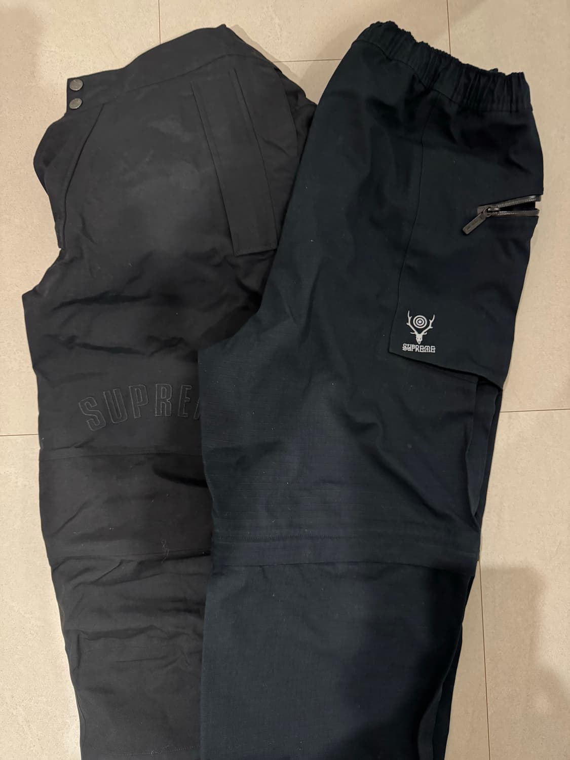 슈프림 x 노스페이스 아크로고 , 남이서팔 콜라보 팬츠 상품이미지1