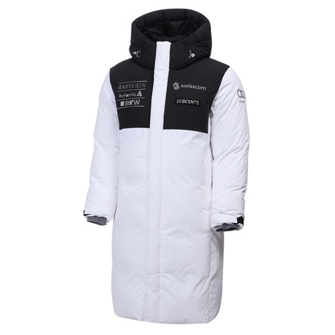 데상트 스키팀 엣지 와펜 다운 롱패딩 패딩 아우디 레플리카 L 100 상품이미지9