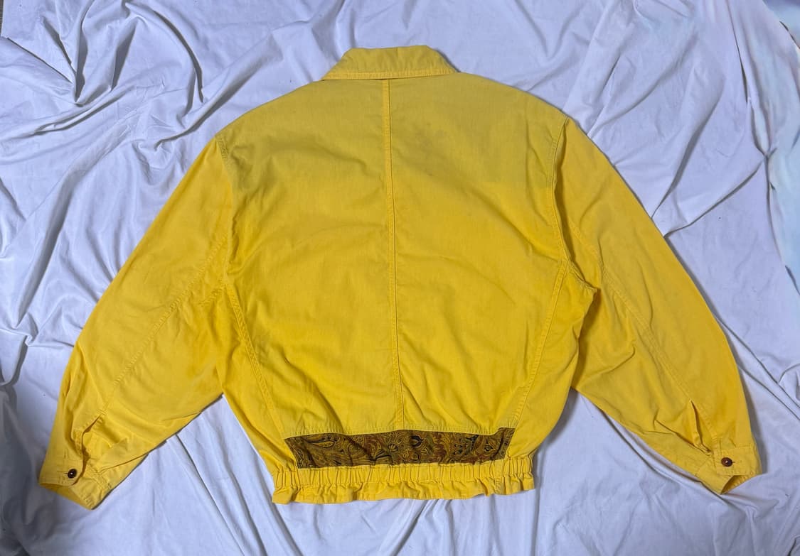 80s Boneville navy arctic 페이즐리 코튼 자켓 상품이미지2