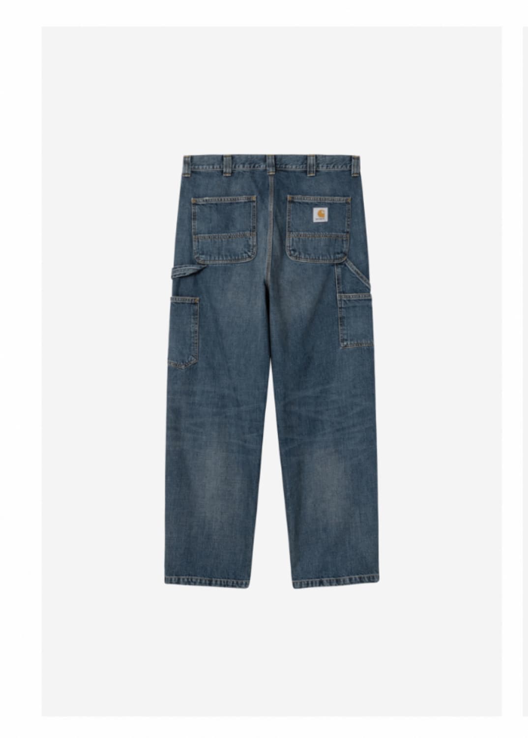 칼하트 청바지 더블니 팬츠 신상 블루다크 상품이미지1