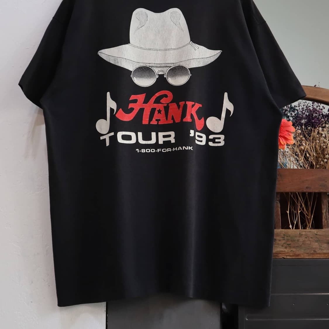 행크 윌리엄스 93s tour concert 티셔츠 상품이미지5