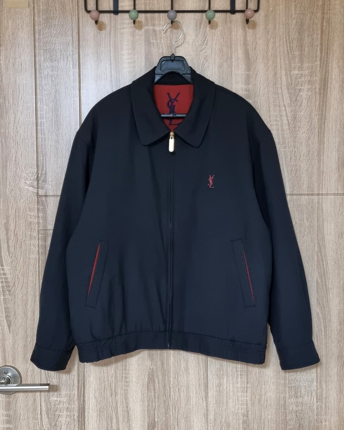 입생로랑 블루종 자켓 상품이미지1