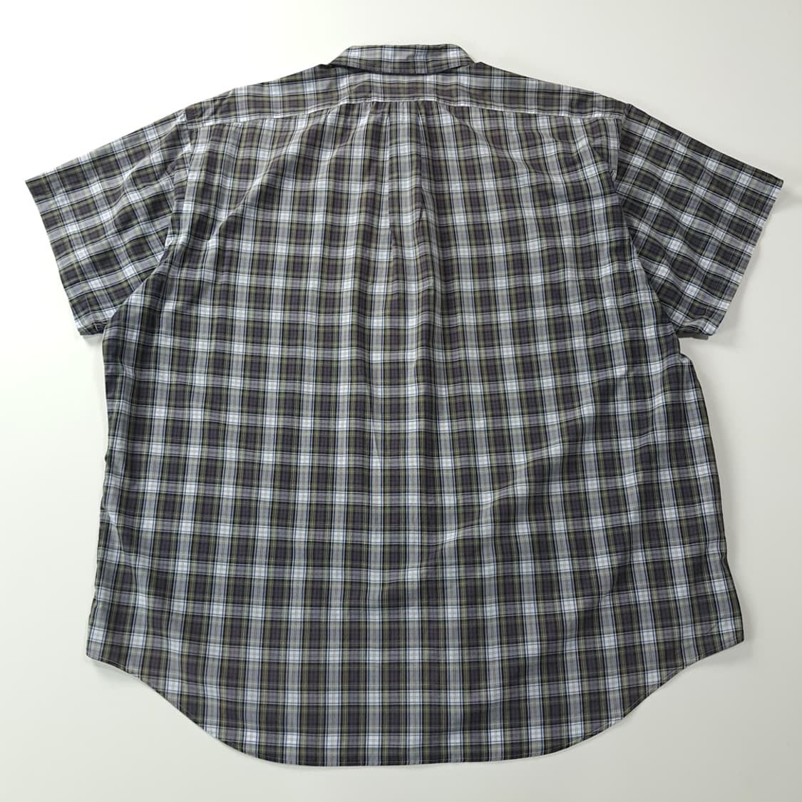 CK688 2XL 폴로 90s 페이디드 모던 블랙워치 반팔 셔츠 남방 상품이미지6