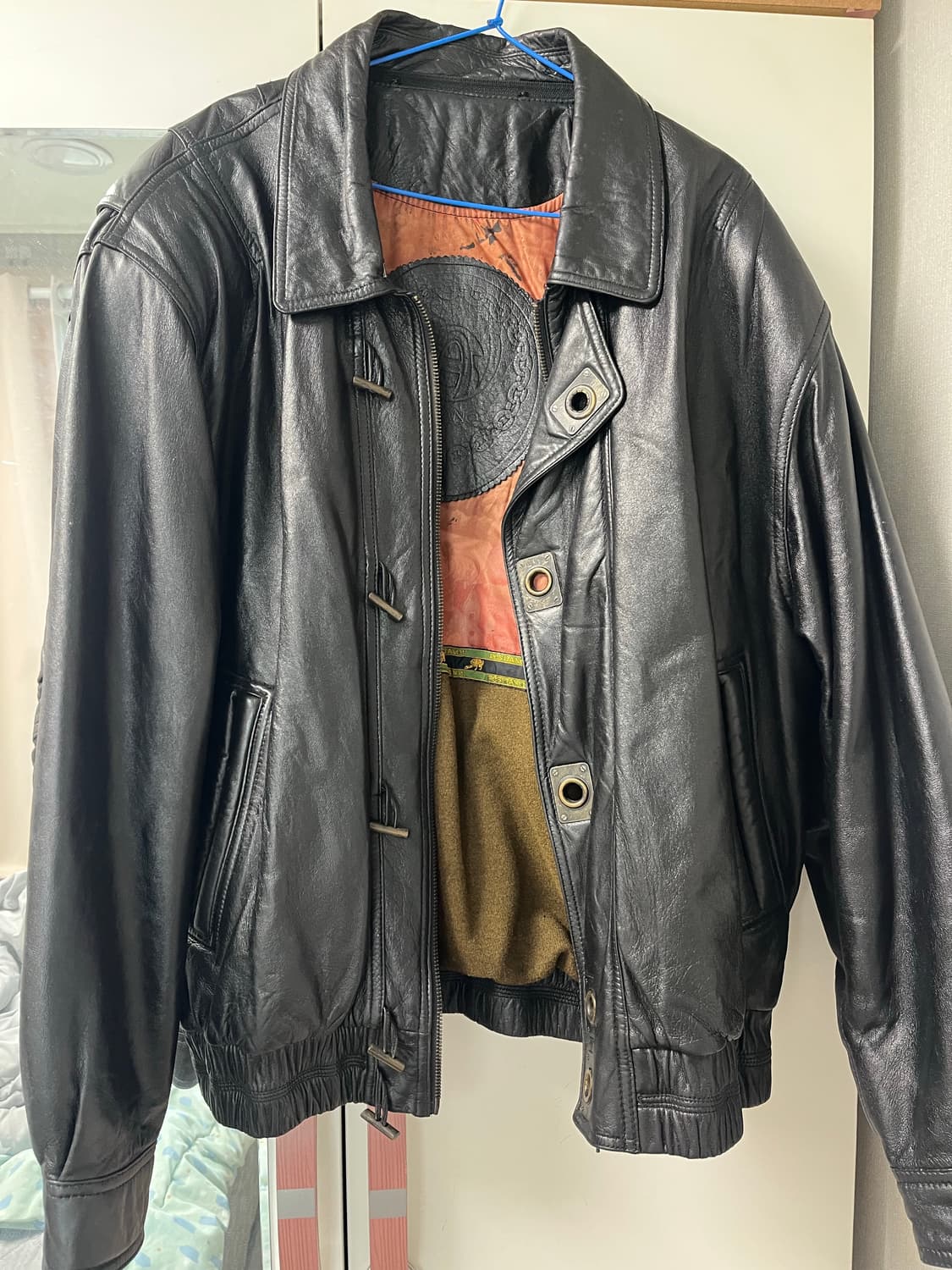 빈티지 가죽자켓 상품이미지1