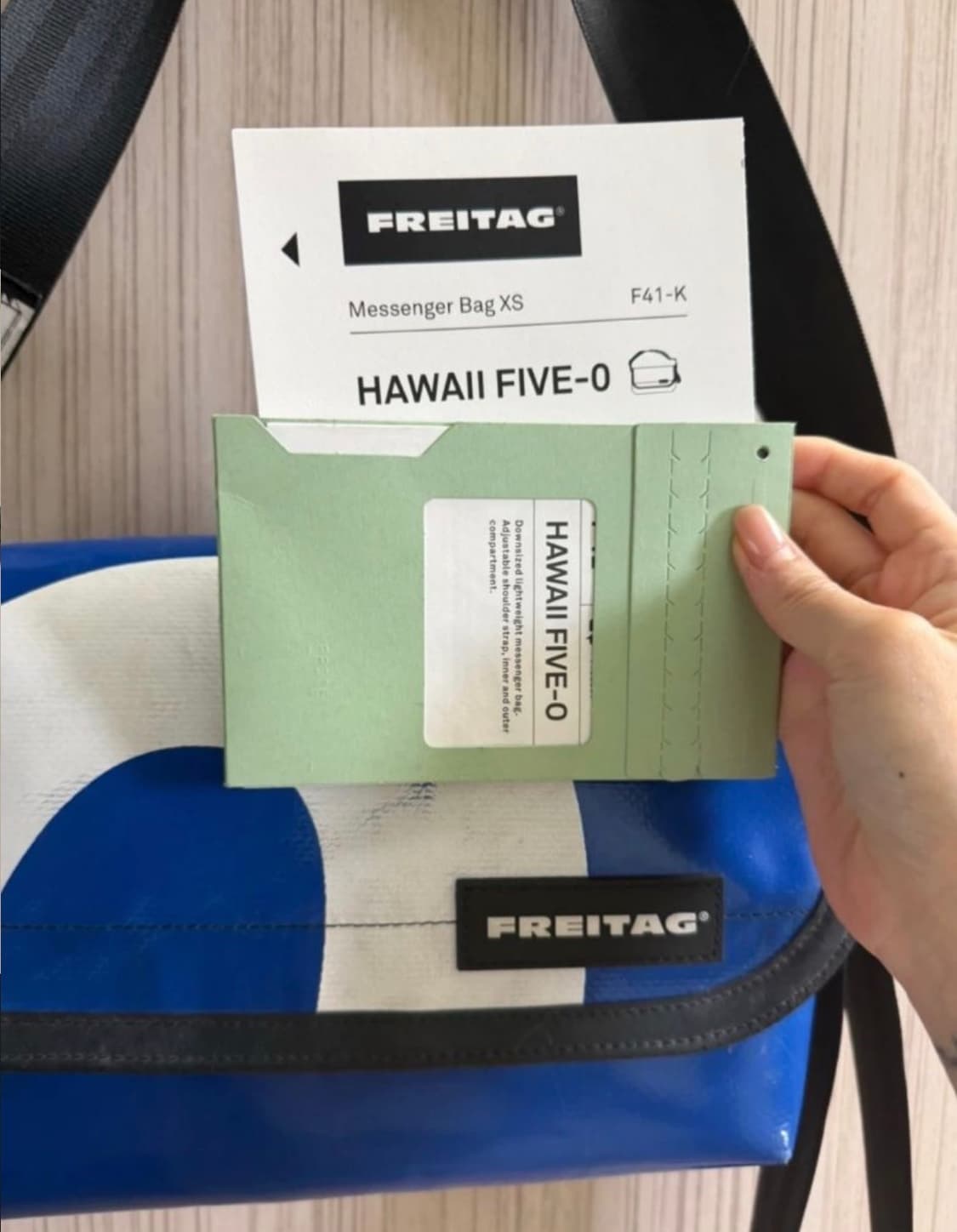 프라이탁 파이브오 민트택있음 상품이미지2