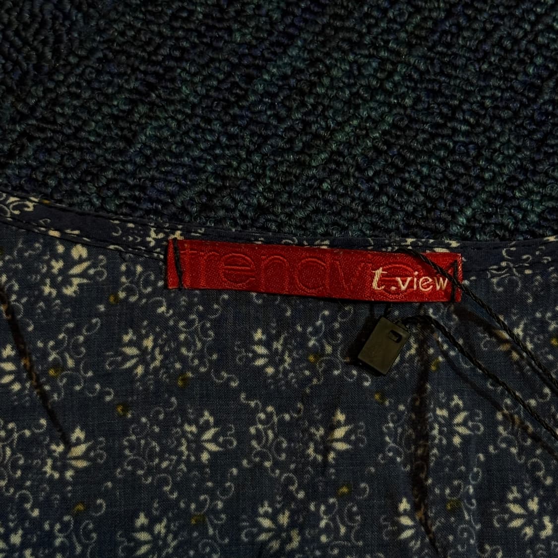 모리걸 플라워 패턴 민소매 원피스 상품이미지4