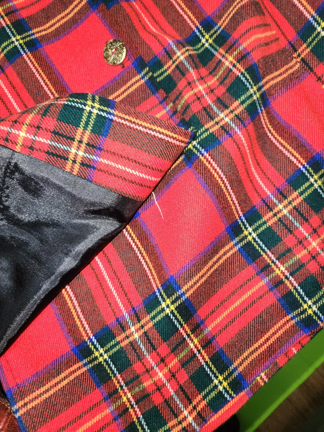 레드 타탄체크 스커트 26 상품이미지3