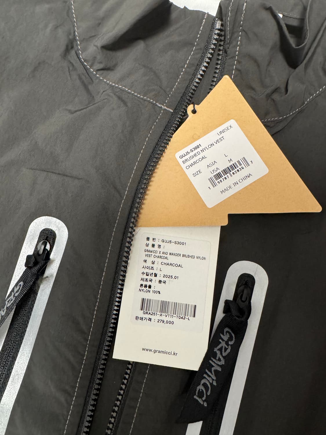 앤드원더 그라미치 베스트 L 새상품 상품이미지2