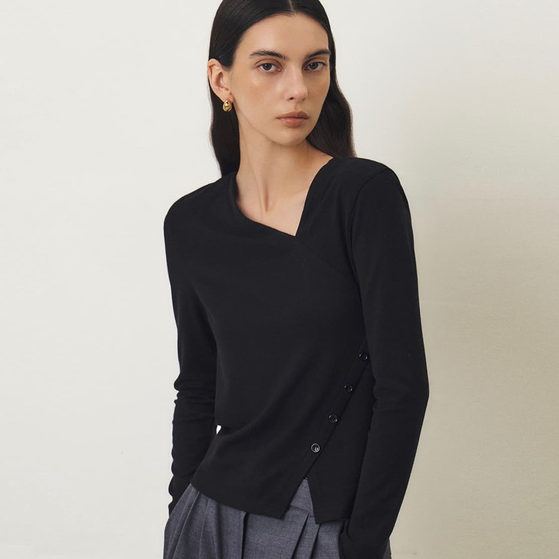 아티드(ARTID) 랩 컷아웃 티셔츠 프리사이즈 상품이미지3